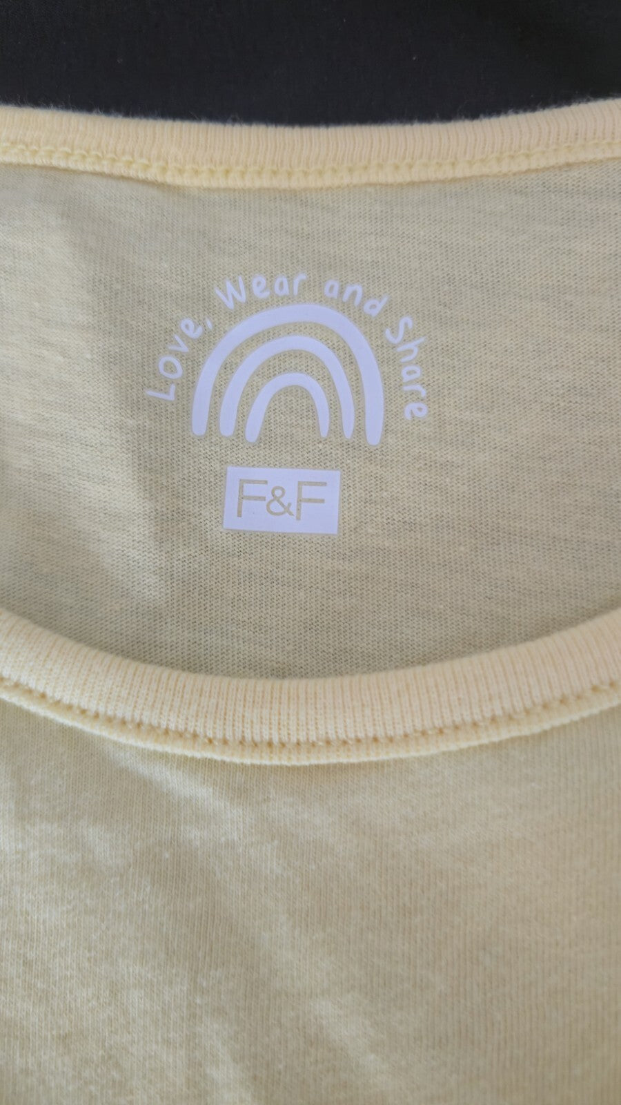 F&F Girls Yellow Daisy Sleeveless Skater Dress Age 12-13