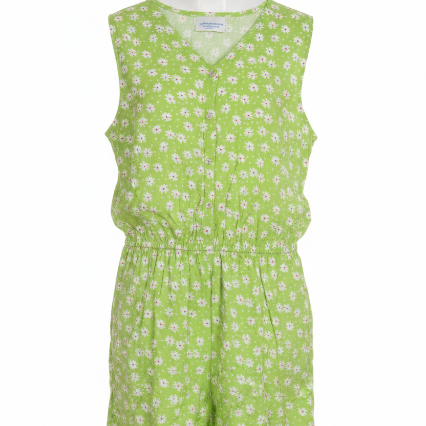 Primark Girls Lime Green Daisy Dress Age 13-14 NWOT