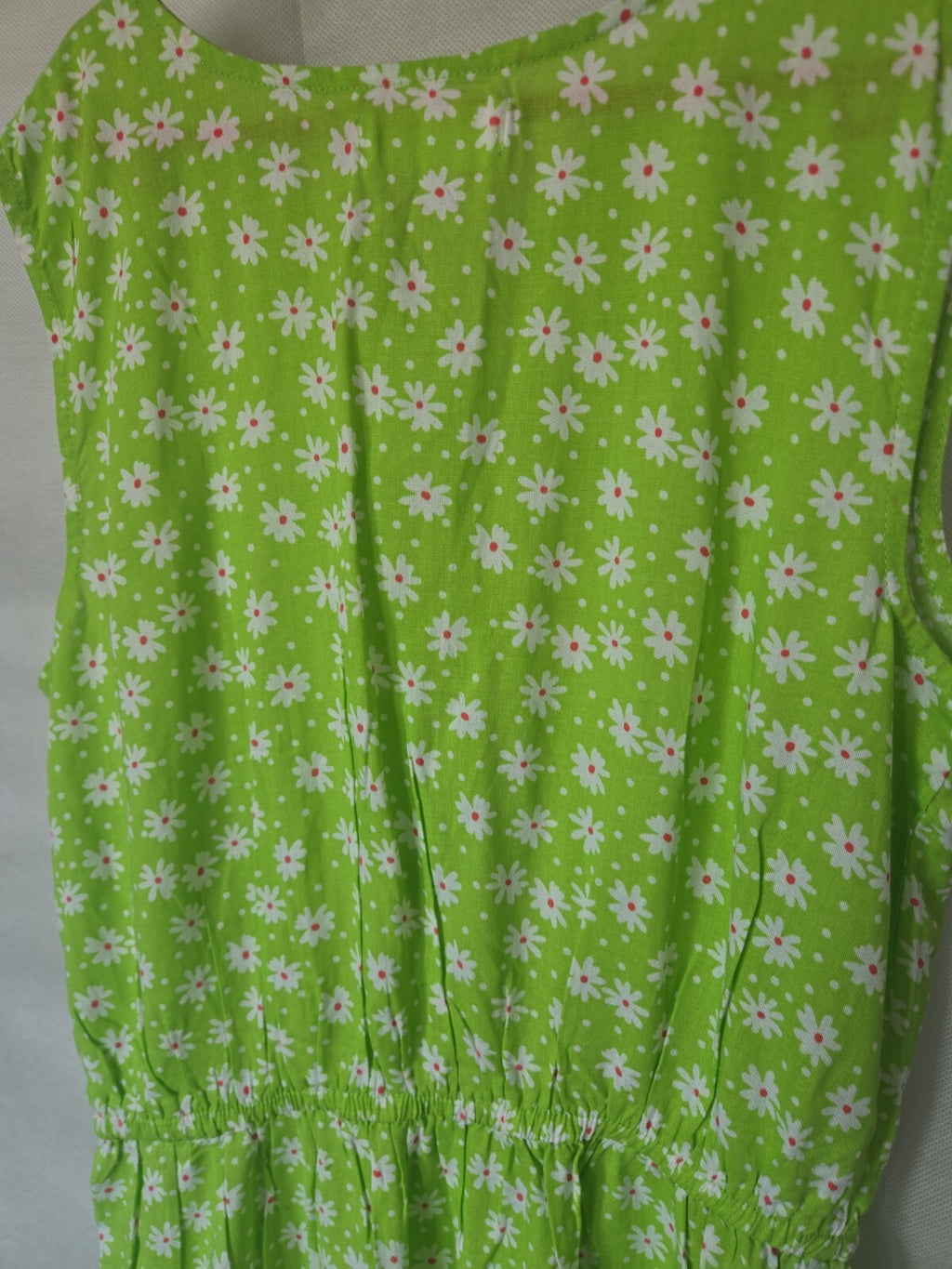 Primark Girls Lime Green Daisy Dress Age 13-14 NWOT